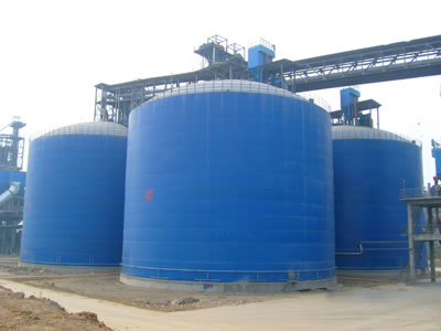 长丰镇水泥钢板库改造